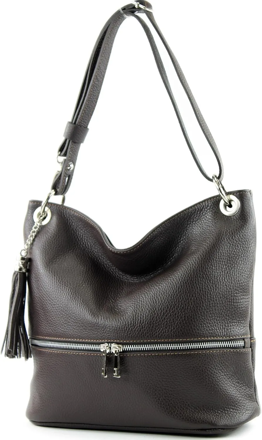T143 - Italian leather shoulder bag cross body bag