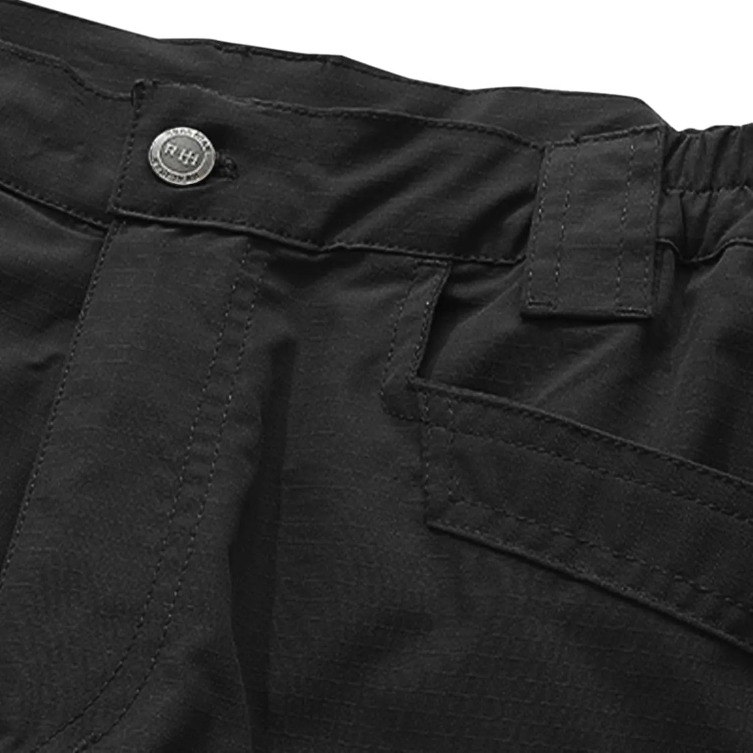 Tactical Work Pants for Men Construction Multi-Pockets Zipper Cargo Pants Solid Color Straight Casual Pants