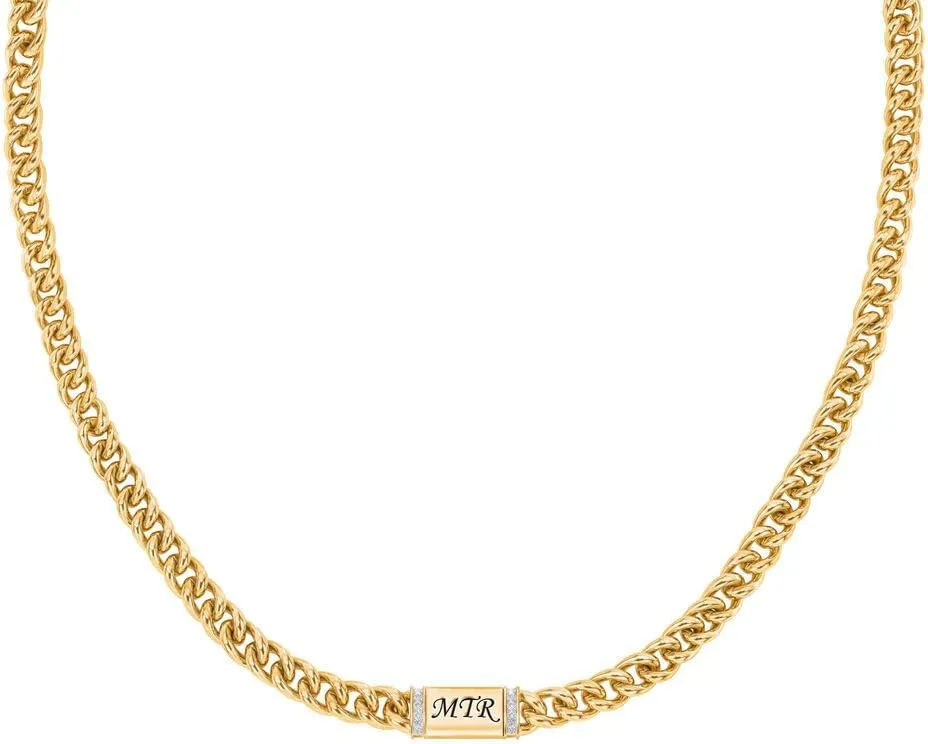The Danbury Mint Personalized Diamond Monogram Necklace | #11652-0016
