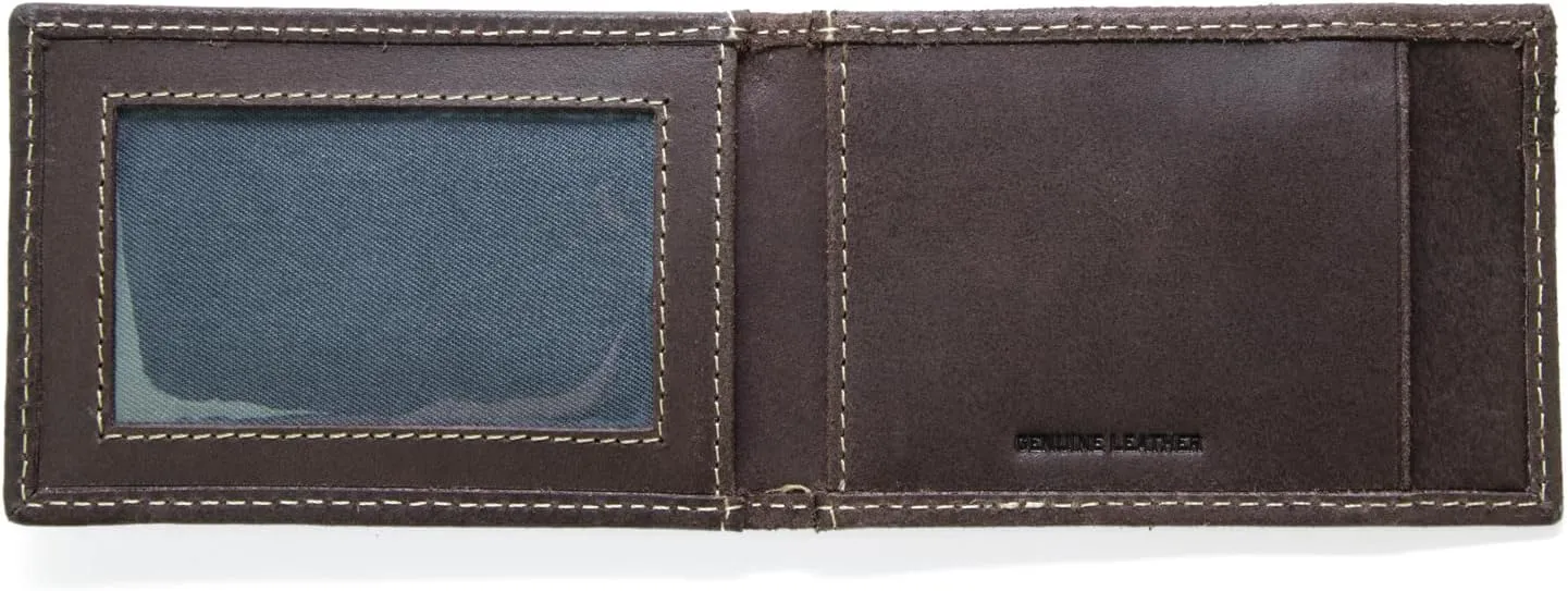 Timberland Men's Slim Leather Front Pocket Credit Card Holder Wallet