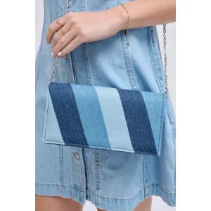 Tisa Denim Crossbody Purse