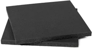 Titan Fitness 2 Pack Rubber Lifting Tiles, 24" x 24" Shock-Absorbing Platform Tiles, 1.6" Thick, for Deadlift or Olympic Lifting, Floor Protection Mats