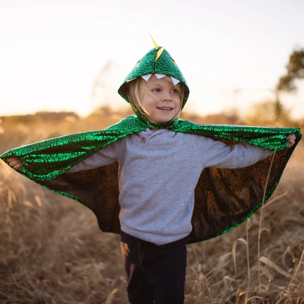 Toddler Metallic Dragon Cape