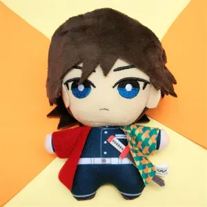 Tomioka Giyuu Plush Stuffed Q Version Action Figures Plushie Stuffed Living Room Sofa Bedroo Decoration Gift 5.9in