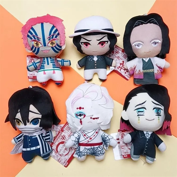 Tomioka Giyuu Plush Stuffed Q Version Action Figures Plushie Stuffed Living Room Sofa Bedroo Decoration Gift 5.9in