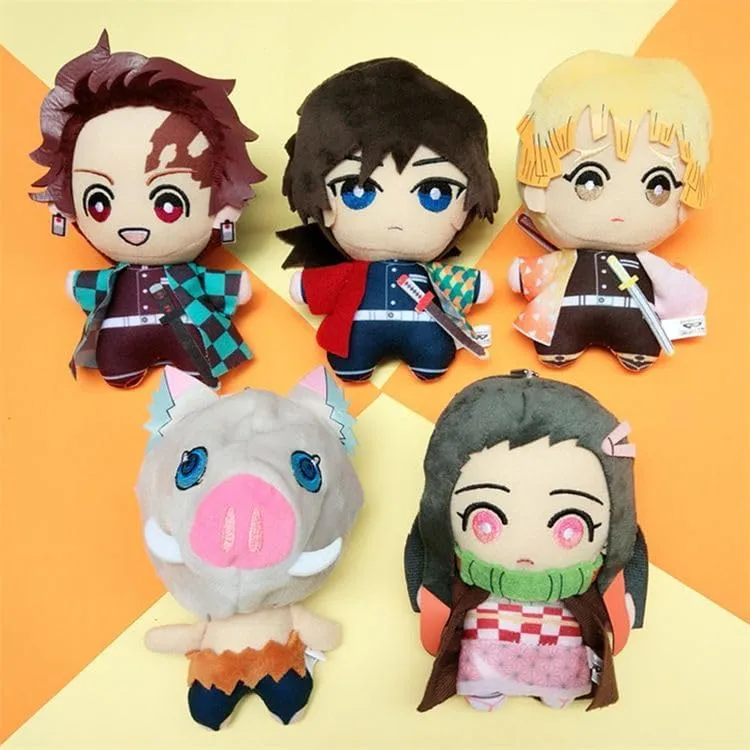 Tomioka Giyuu Plush Stuffed Q Version Action Figures Plushie Stuffed Living Room Sofa Bedroo Decoration Gift 5.9in