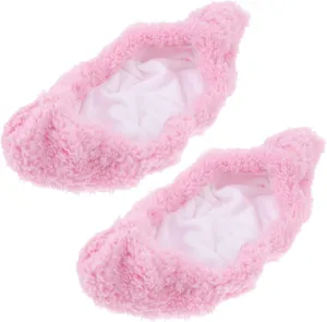 TOYANDONA Elastic Skating Cover for Boys and Girls Boys and Girls' Ice Skating Blade Guards Pink Soft Safe Skate Boot Covers