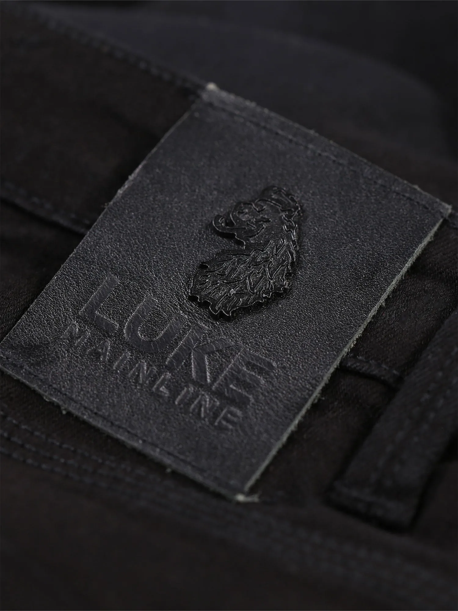 VAC SLIM FIT BLACK RINSE WASH JEANS