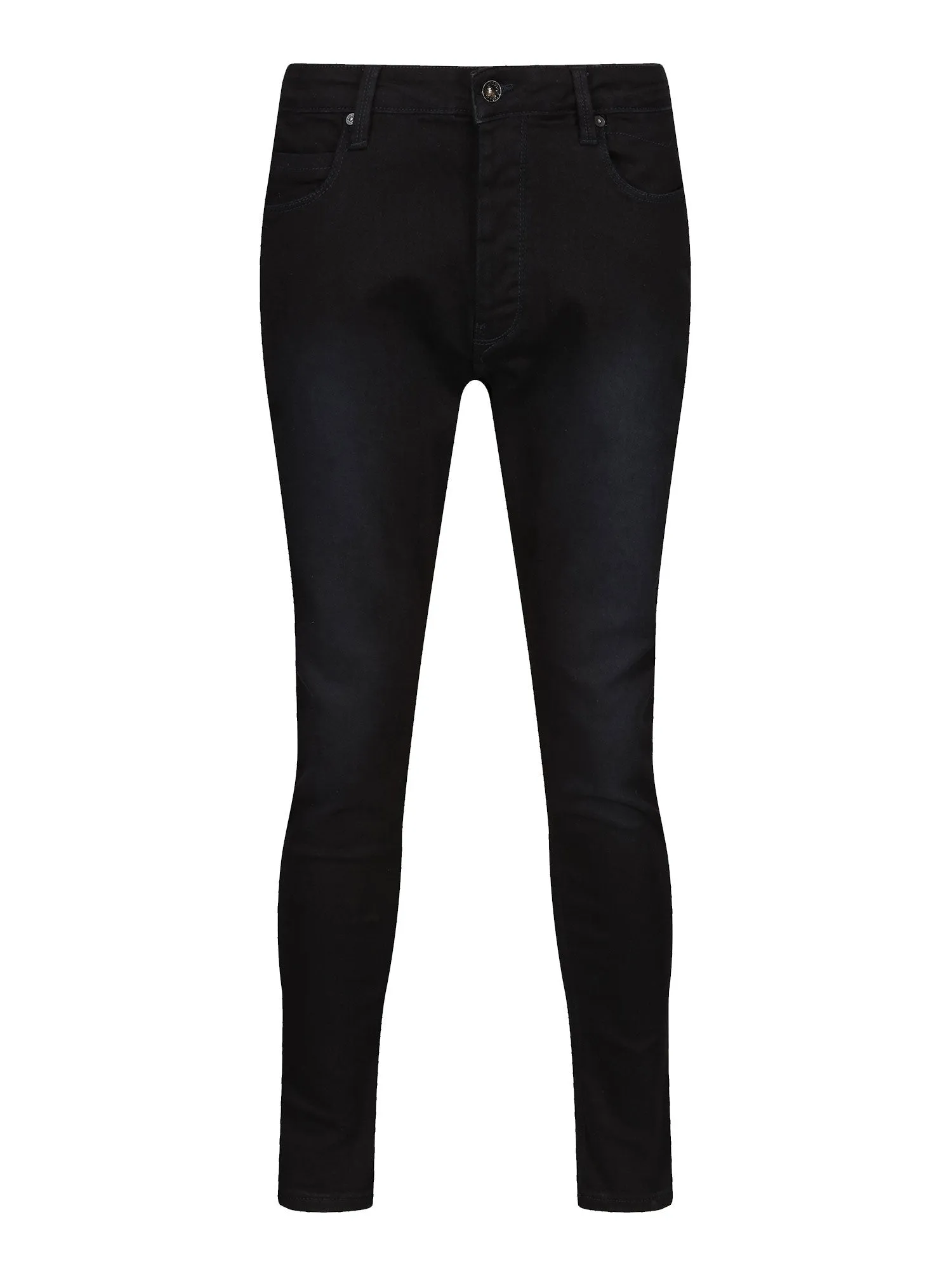 VAC SLIM FIT BLACK RINSE WASH JEANS