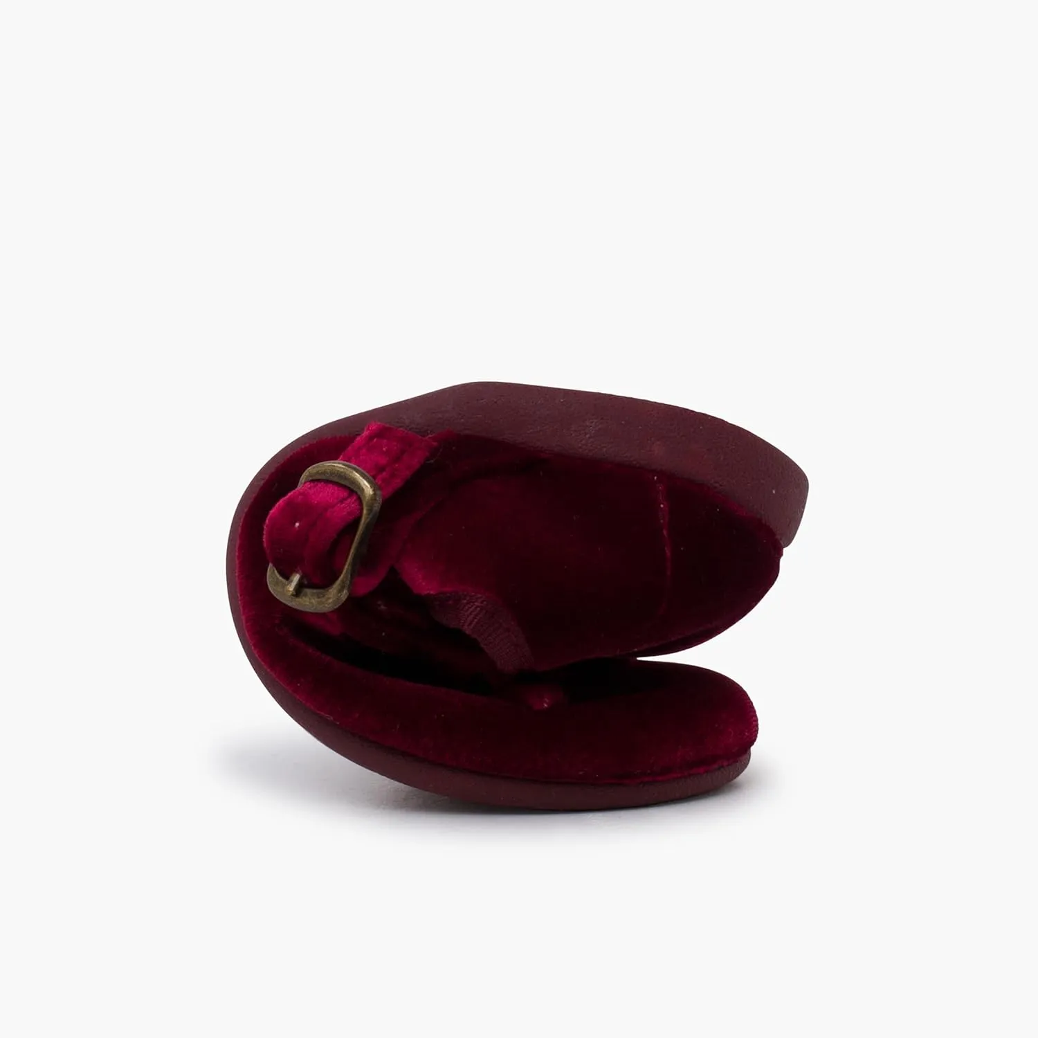 Velvet Mary Janes Girls with Bow