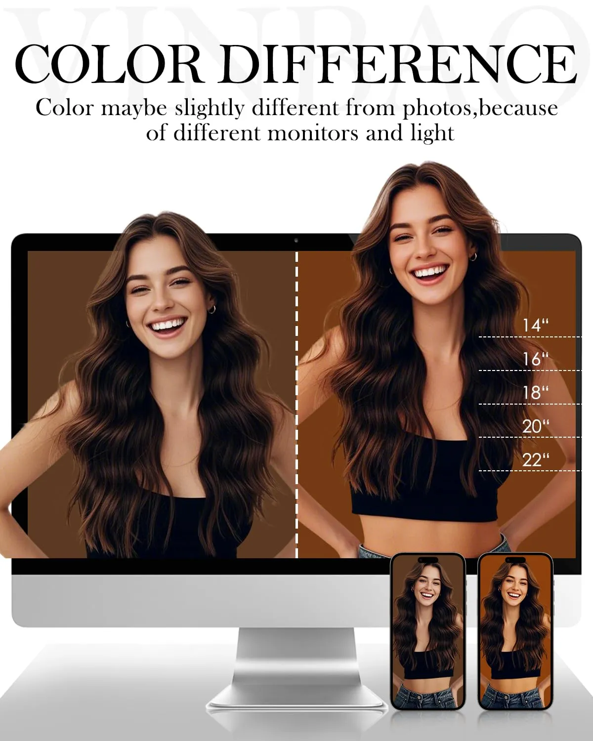 VINBAO U Tip Human Hair Extensions, Natural Black 50s 40g, Human Hair Extensions K Tip Hair Extensions, Hot Fusion Invisible Remy Keratin Hair Extensions 16in U Tip #1B