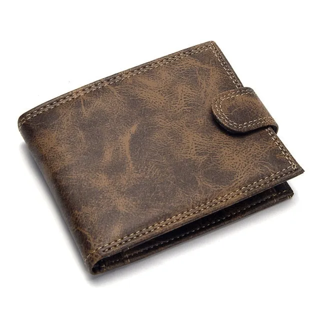 Vintage Multi-functional Leather Wallet