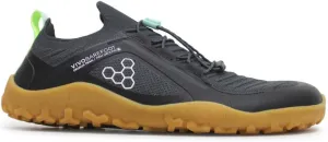 Vivobarefoot Mens Primus Trail Knit FG Textile Synthetic Graphite Gum Trainers 12 US