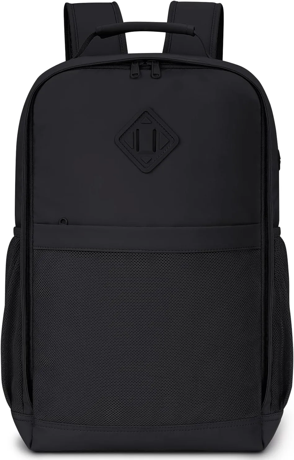 WANDF Travel Laptop Backpack for Women Men, 15.6 Inch laptop Bag College Backpack with USB Port, 18x14x8 Personal Item Bag