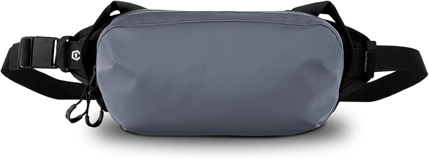 WANDRD All-New D1 Fanny Pack - Crossbody Carry Bag for Hiking, Traveling, Festivals, Sports, and More - Weather-Resistant for Phones, Wallets, Keys, and Camera (Aegean Blue)