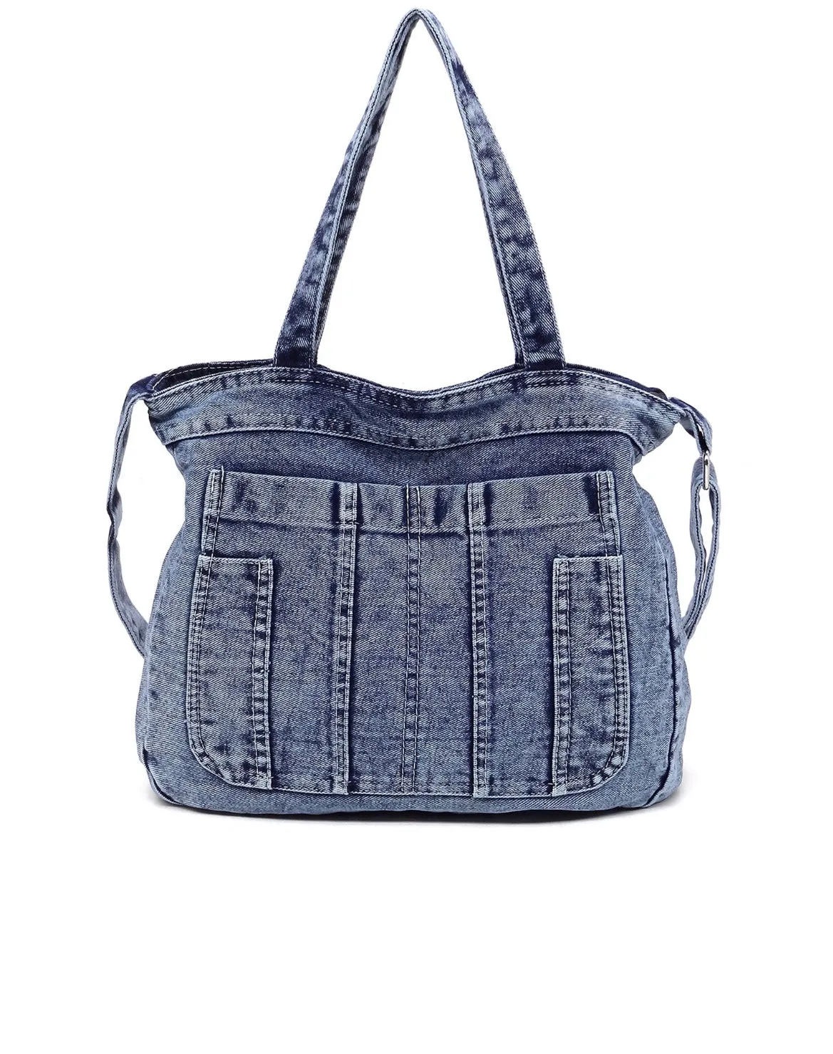 Washed Denim Bag