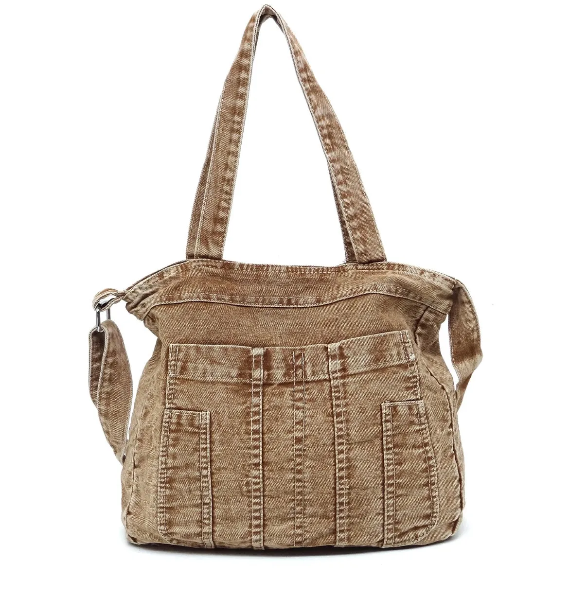 Washed Denim Bag