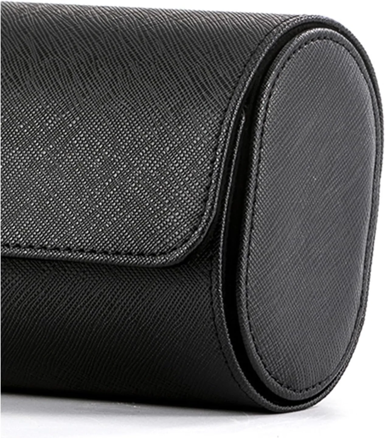 Watch Storage Box Portable Travel Multi-Position Watch Storage Bag Mechanical Watch Packaging Box Watch Bag(3 Slots)