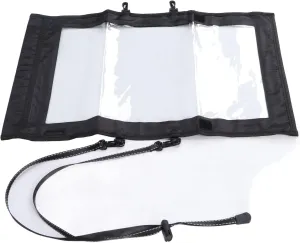 Waterproof Map Case Holder, Transparent Dry Bag Protector Pouch Watertight Map Carrier Map Storage Bag Folding Storage Pouch for Camping, Hiking, Documents, Electronics