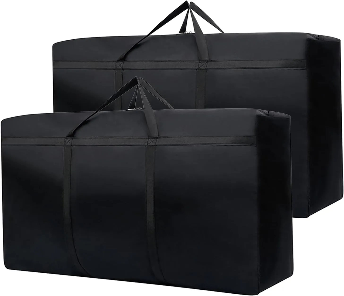 WITERY 2 Pack 180L Large Storage Bags - Big Moving Bags Heavy Duty with Zippers & Handles, Alternative to Moving Boxes and 39Inch Storage Tote for Space Saving, Travel, Clothes, Blankets, Pillows