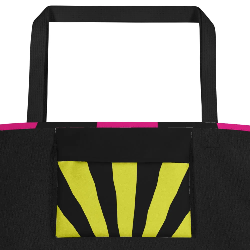 Wolf-igure It Out - Large Tote Bag