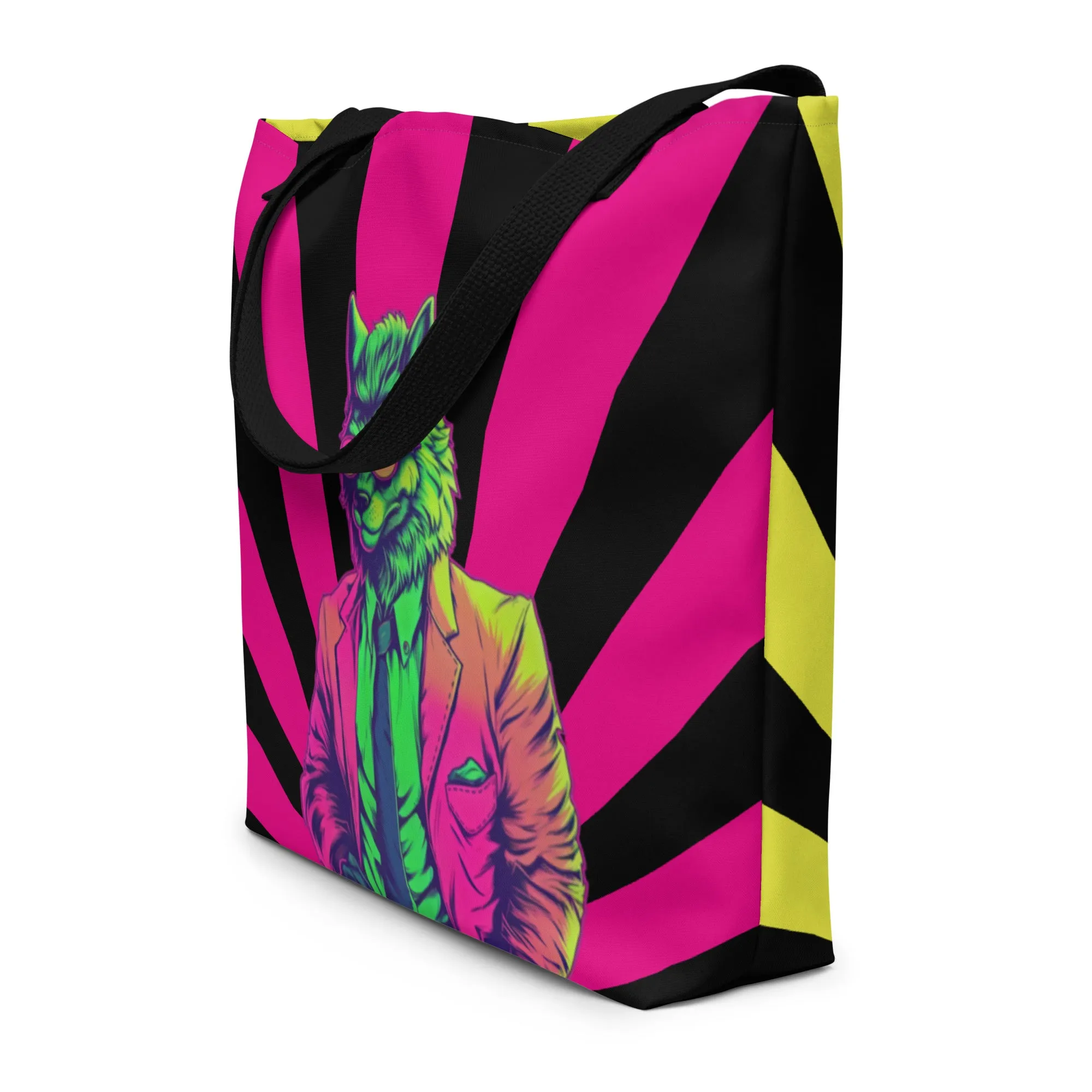 Wolf-igure It Out - Large Tote Bag
