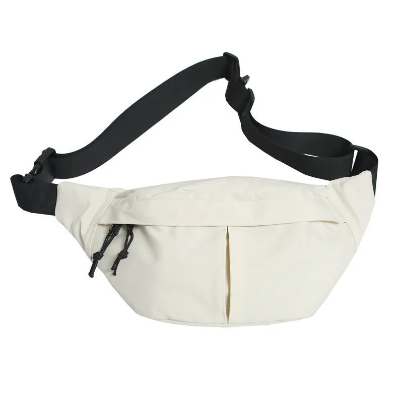 Women's & Men's & Korean Style Solid Color Simple Men's Chest Bags