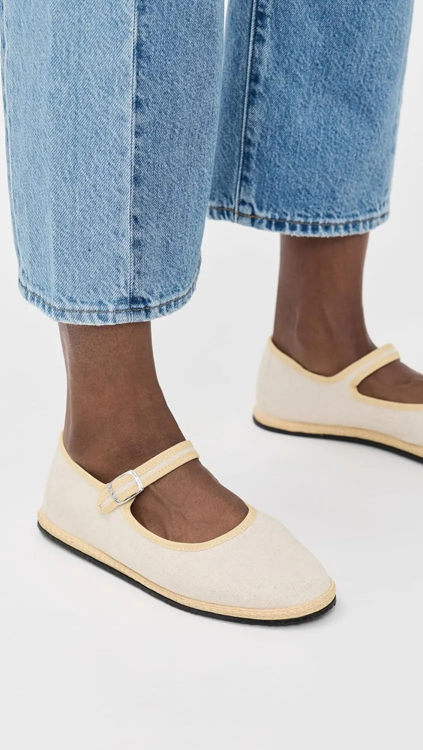 Women's Classic Linen Mary Janes