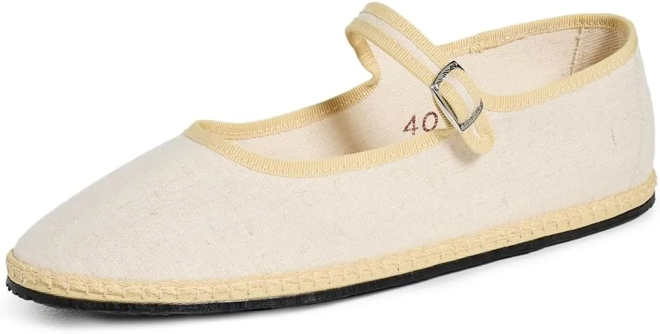 Women's Classic Linen Mary Janes