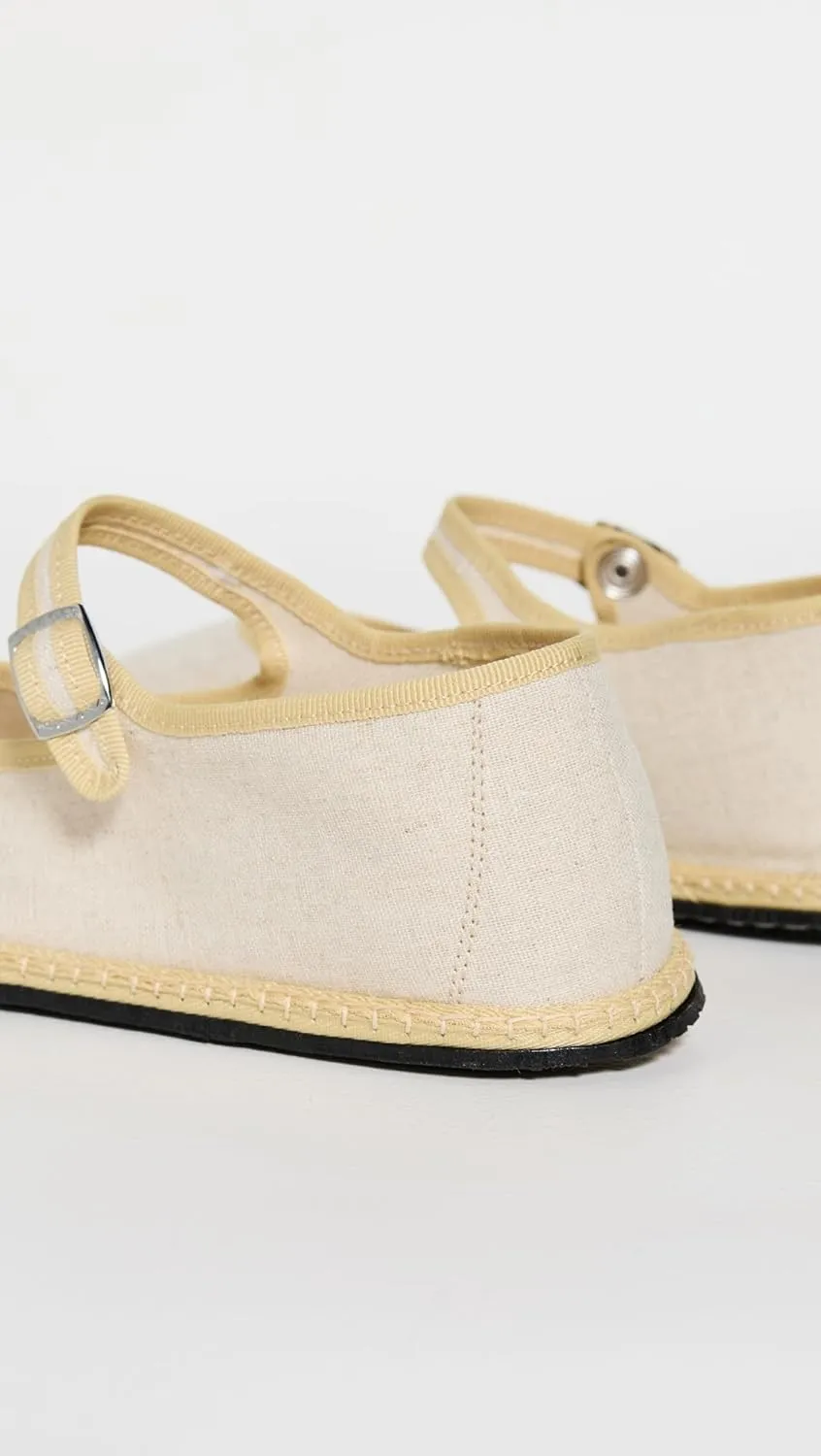 Women's Classic Linen Mary Janes