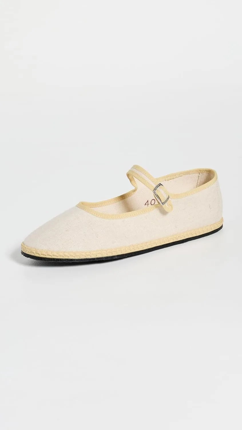 Women's Classic Linen Mary Janes