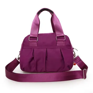 Women's Innovative Washed Cloth Korean Style Crossbody Bags