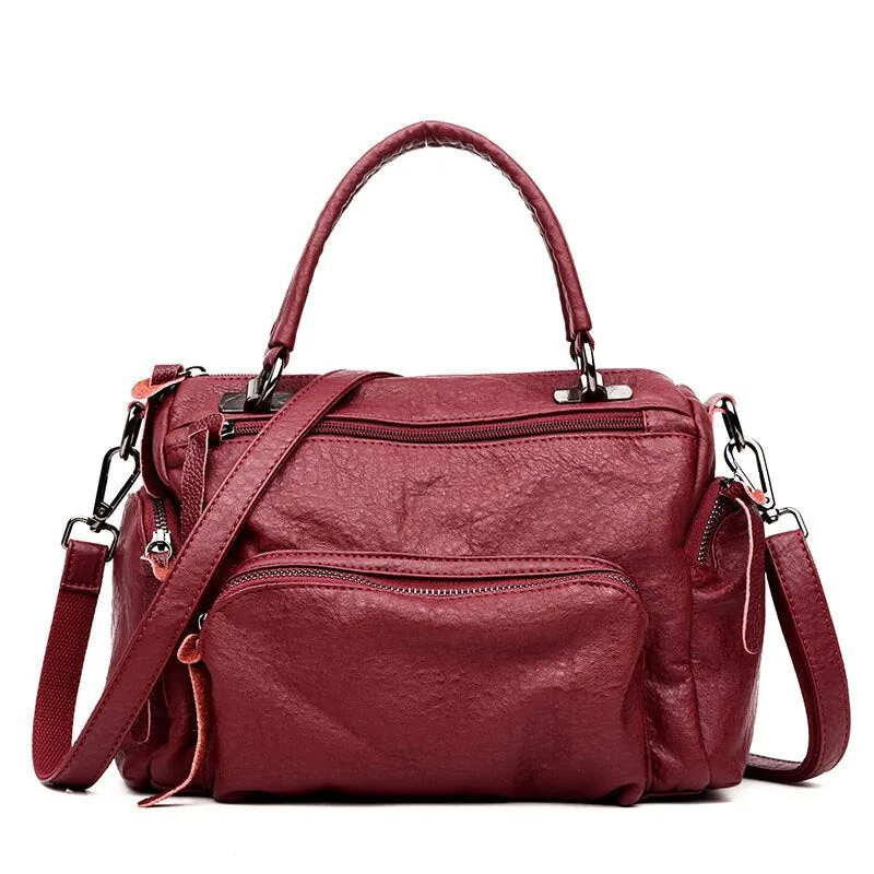 Women's Leather Tote Collection Winter 2019 - GENUINE