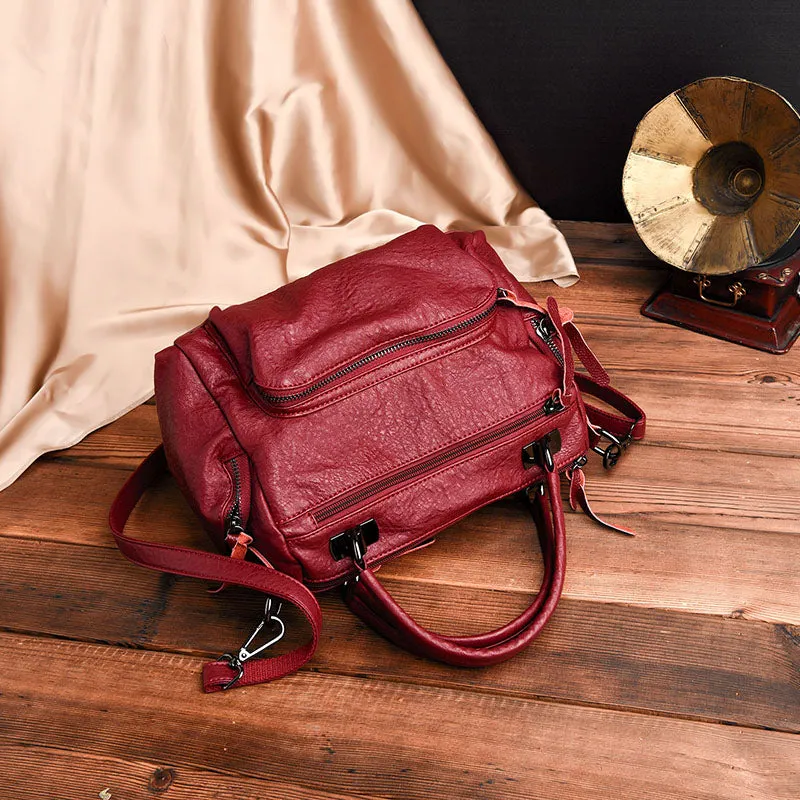 Women's Leather Tote Collection Winter 2019 - GENUINE