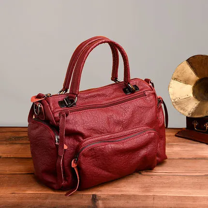 Women's Leather Tote Collection Winter 2019 - GENUINE