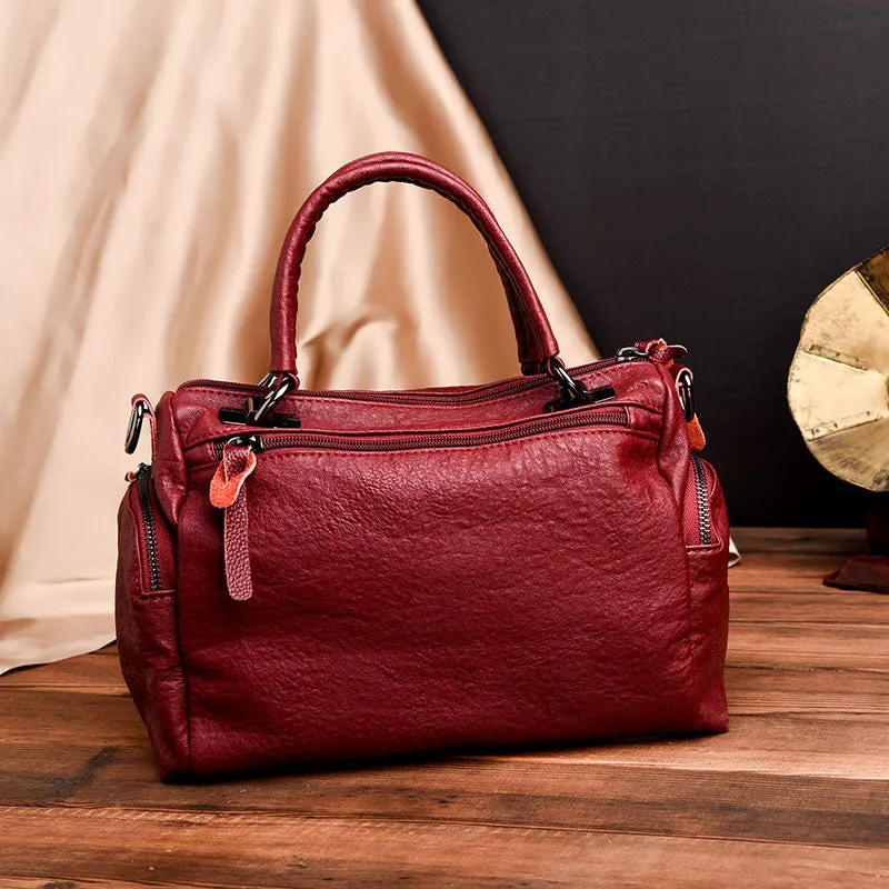 Women's Leather Tote Collection Winter 2019 - GENUINE
