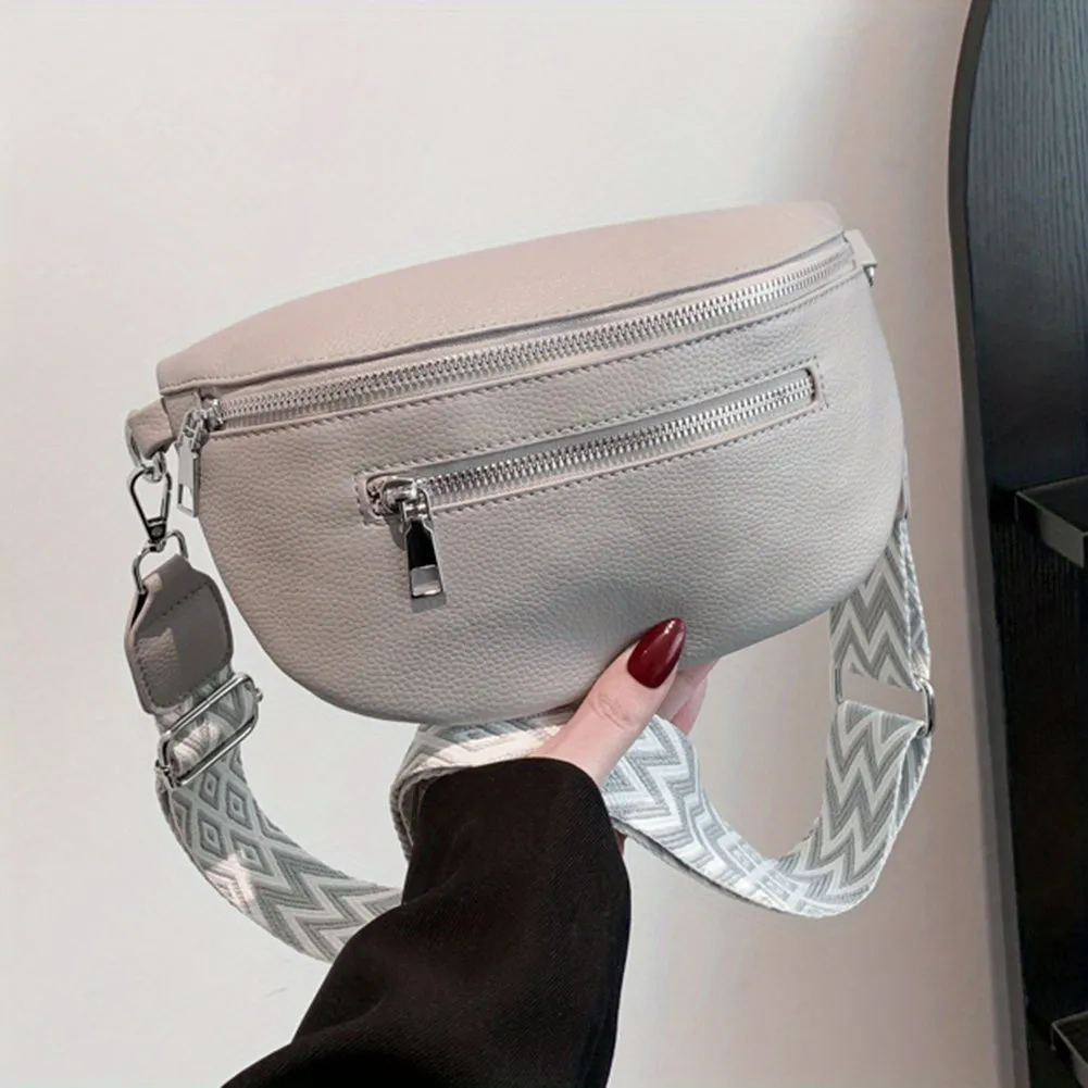 Women's Retro PU Leather Waist Bag