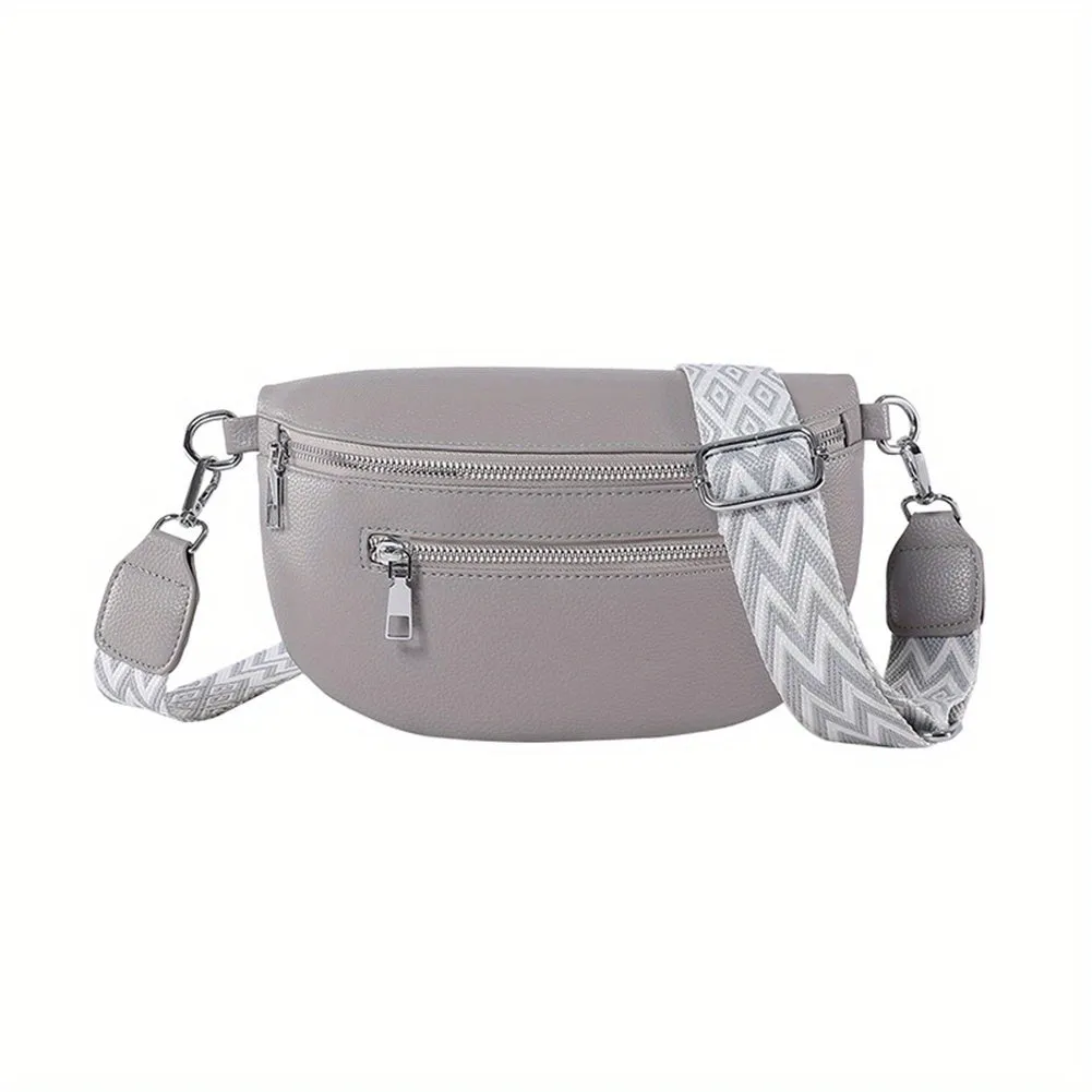 Women's Retro PU Leather Waist Bag