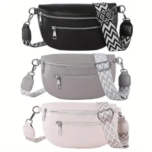 Women's Retro PU Leather Waist Bag
