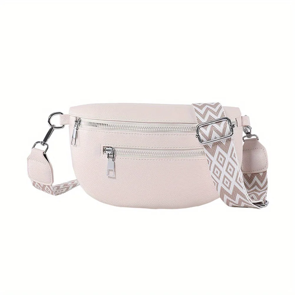 Women's Retro PU Leather Waist Bag