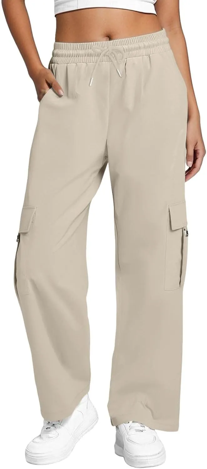 Women's Straight Leg Pants Women's Straight Leg Pants Summer Floral Solid Long Palazzo Lounge Beach Trousers with Pocket