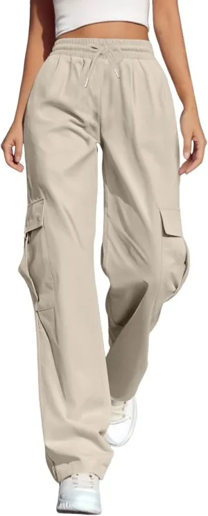 Women's Straight Leg Pants Women's Straight Leg Pants Summer Floral Solid Long Palazzo Lounge Beach Trousers with Pocket