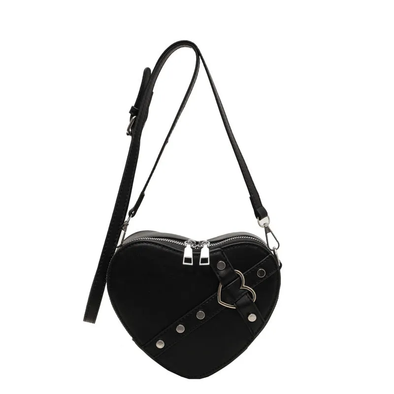 Women's Unique Niche Popular Rivet Western Style Shoulder Bags