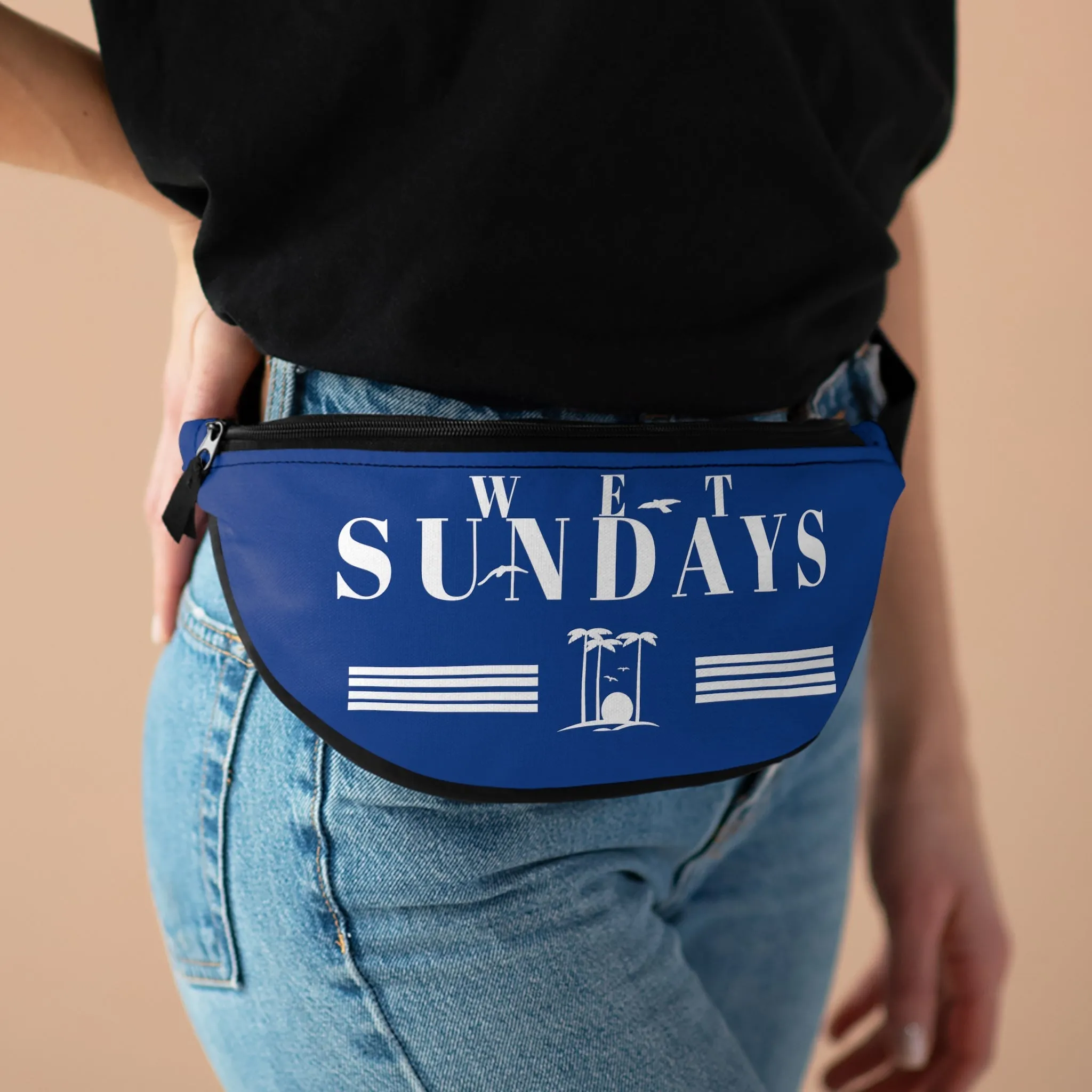 WS Blue Fanny Pack