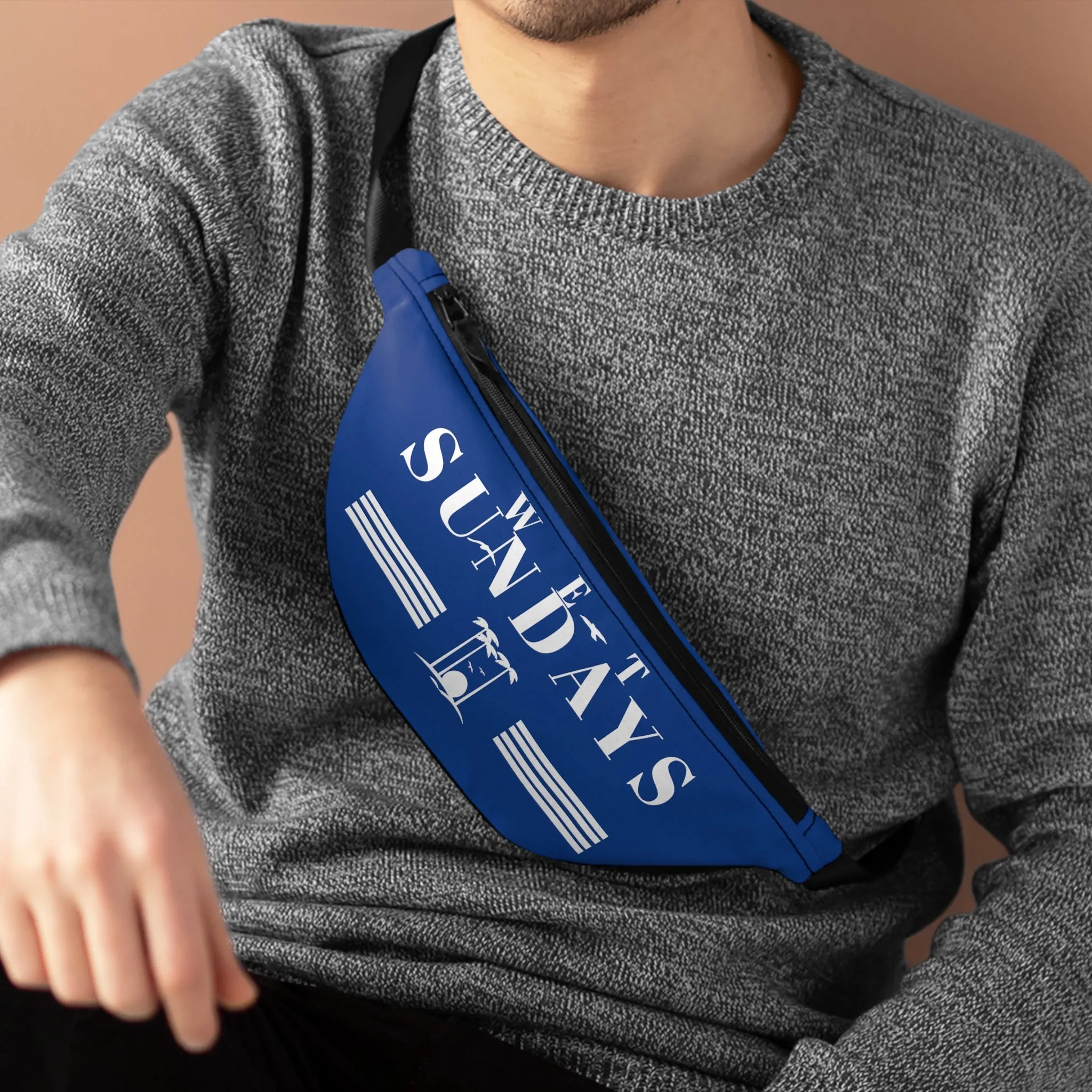 WS Blue Fanny Pack