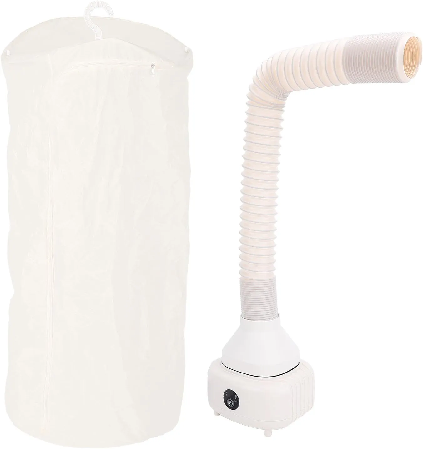 Ymiko Portable Dryer, Mini Dryer with Storage Bag 800W 15 Min Fast Drying with Timer Digital Display Folding Dryer Machine Clothes Dryer Electric Portable Clothes Dryer for Underwear (US Plug)