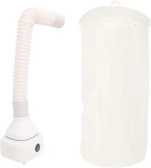 Ymiko Portable Dryer, Mini Dryer with Storage Bag 800W 15 Min Fast Drying with Timer Digital Display Folding Dryer Machine Clothes Dryer Electric Portable Clothes Dryer for Underwear (US Plug)