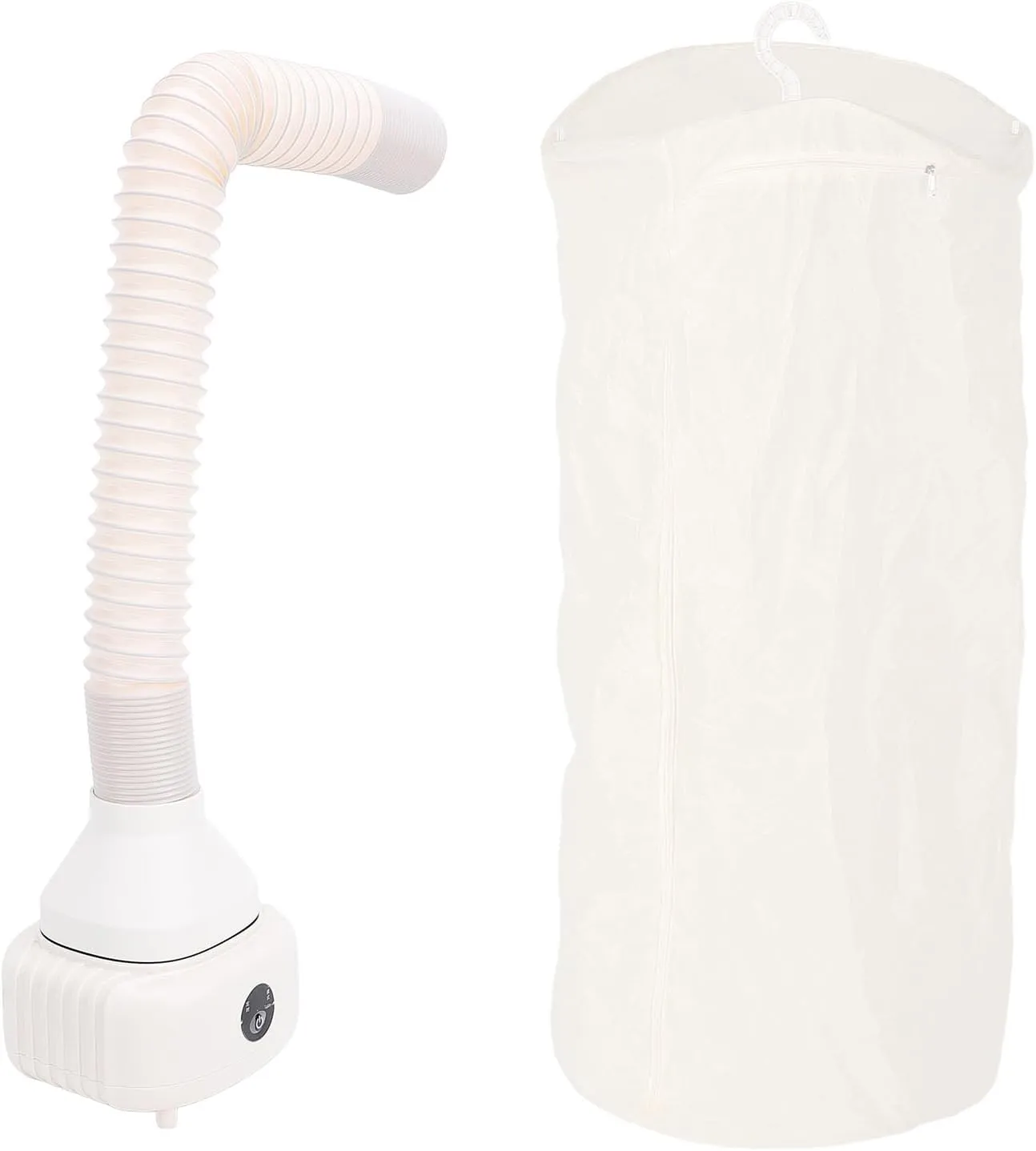 Ymiko Portable Dryer, Mini Dryer with Storage Bag 800W 15 Min Fast Drying with Timer Digital Display Folding Dryer Machine Clothes Dryer Electric Portable Clothes Dryer for Underwear (US Plug)