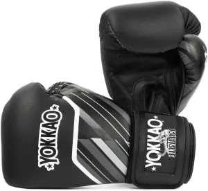 Yokkao Muay Thai Boxing Gloves – Essential Gloves for Beginners Men & Women Microfiber Leather Multi-Layered Foam Padding & Secure Fit