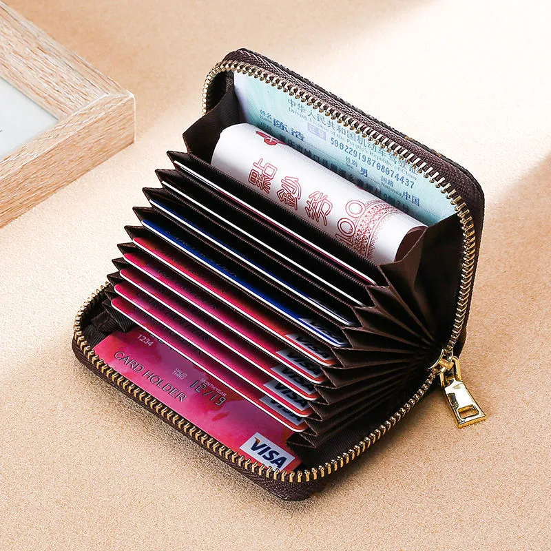 Zipper Money Pouch Multi-functional Card Clip Pocket Purse